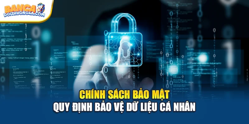 Chính sách bảo mật quy định bảo vệ dữ liệu cá nhân