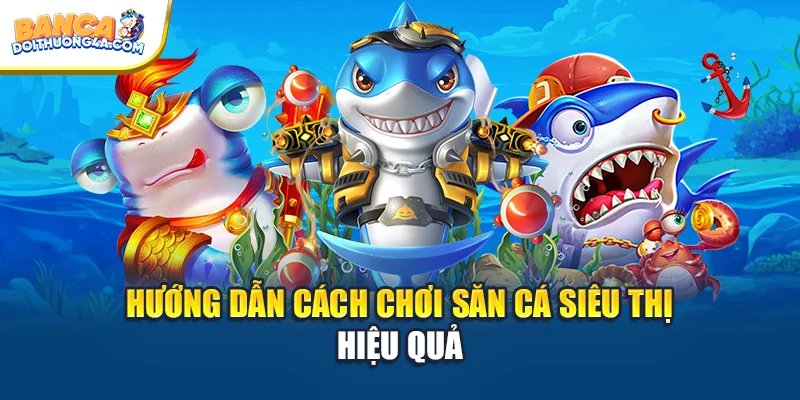 Hướng dẫn cách chơi săn cá siêu thị hiệu quả