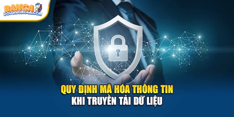 Quy định mã hóa thông tin khi truyền tải dữ liệu